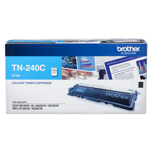 Brother Original Toner Cartridge TN240C 1400 Pages Cyan