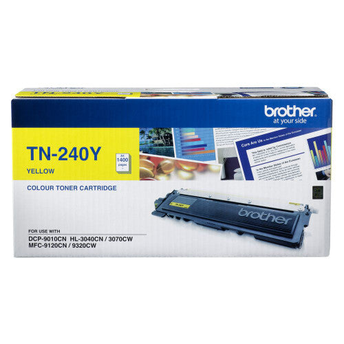 Brother Original Toner Cartridge TN240Y 1400 Pages Yellow