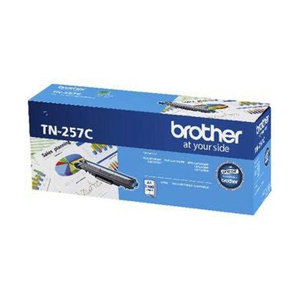 Brother TN257C High Yield Toner Cartridge Cyan