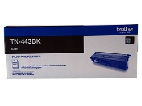 Brother High Yield Toner Cartridge TN443BK 4500 Pages Black