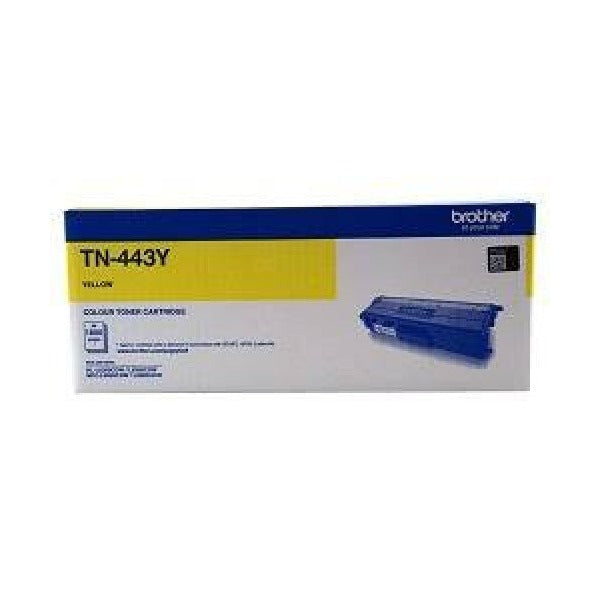 Brother TN443Y High Yield Toner Cartridge 4000 Pages Yellow