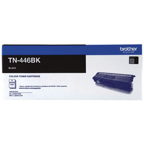 Brother TN446BK Extra High Yield Toner Cartridge 6500 Pages Black