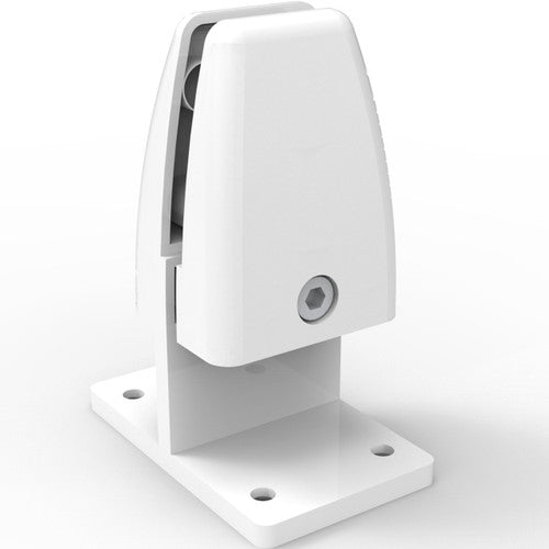 Rapidline Eco Panel Screen Clamp Back to Back Mounted White Pack of 2