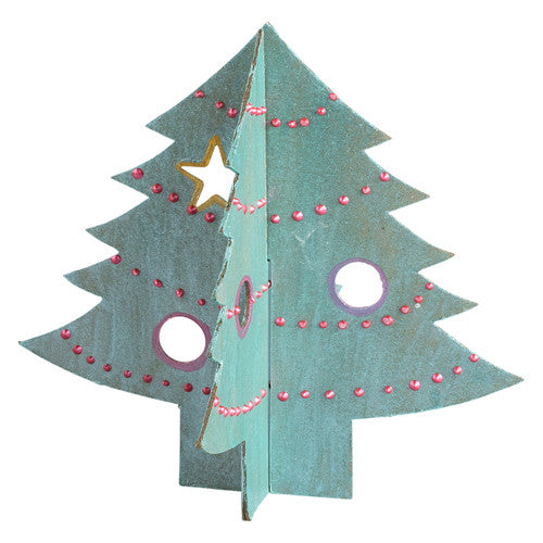 Creative School Supply Papier MâˆšÂ¢châˆšÂ© 3D Christmas Trees Pack of 10