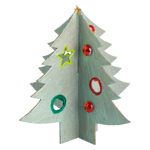 Creative School Supply Papier MâˆšÂ¢châˆšÂ© 3D Christmas Trees Pack of 10