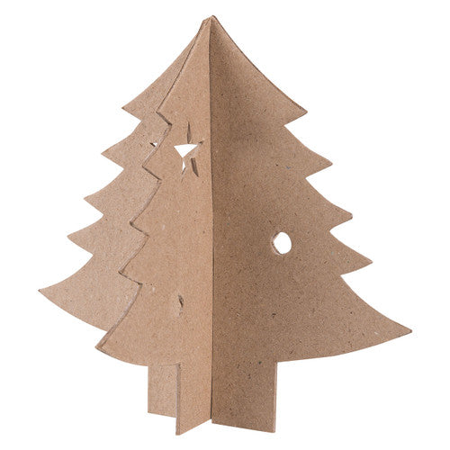 Creative School Supply Papier MâˆšÂ¢châˆšÂ© 3D Christmas Trees Pack of 10