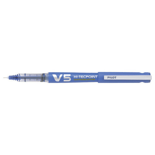 Pilot BXC-V5 BegreeN Hi-Tecpoint Rollerball Pen 0.5mm Blue Box of 12