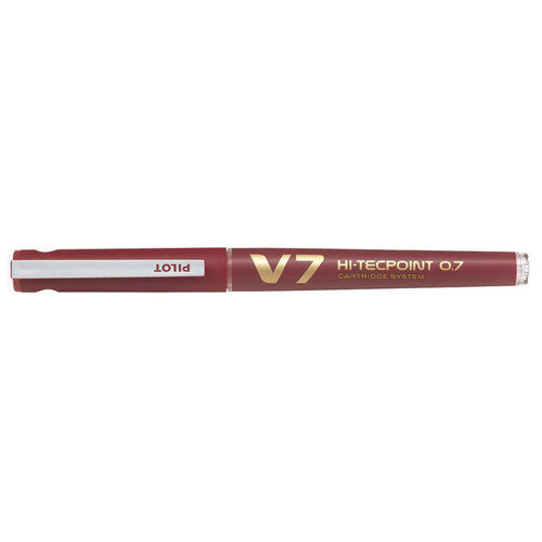 Pilot BXC-V7 BegreeN Hi-Tecpoint Rollerball Pen 0.7mm Red Box of 12
