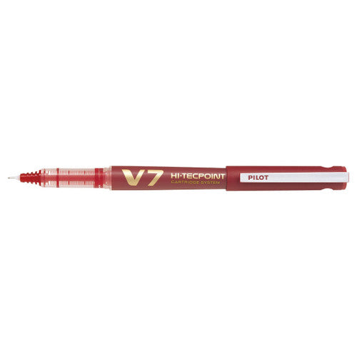 Pilot BXC-V7 BegreeN Hi-Tecpoint Rollerball Pen 0.7mm Red Box of 12