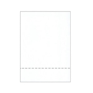 Bala A4 Plain with Horizontal Perforation at 59mm White 80gsm Ream of 500 - image 1