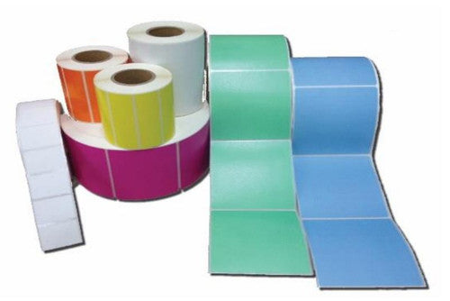 Bala Direct Thermal Labels Permanent Adhesive Perforated 85 x 80mm White Roll of 1000 - image 3