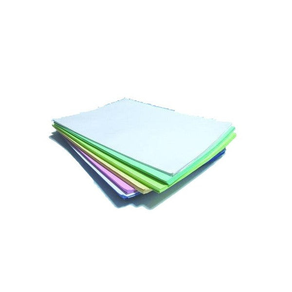 Ream of 500 Bala white A4 carbonless laser paper on office desk
