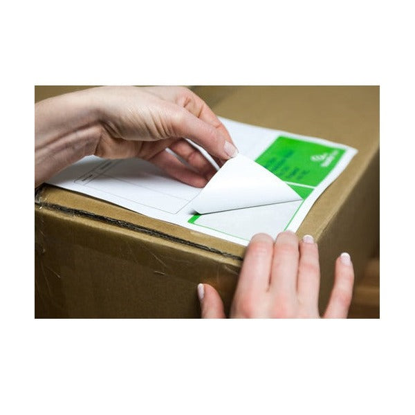 Integrated label form used as picking slip with address label attached to carton