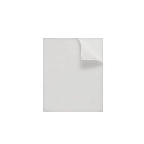 Bala Trading one part plain continuous computer paper 296x241mm 70gsm box of 2000 sheets with marginal perforations