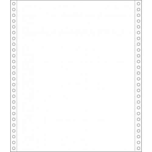 Rediform single-part plain continuous business forms 279x241mm 70gsm carton of 2000 sheets