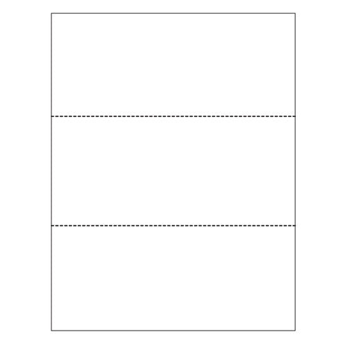 Close-up of Bala 60gsm two-part plain computer paper showing white and yellow duplicate sheets
