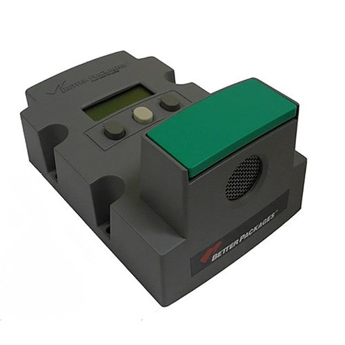 Better Pack 21612 Automatic Measuring Device mounted on BP-555 gummed tape dispenser
