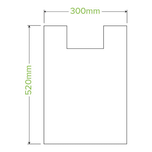 Carton of 1000 BioPak 25L compostable bin liners certified to Australian standards AS5810 and AS4736