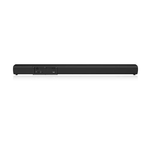 BlueAnt XT120 soundbar side profile with high-gloss cabinet finish