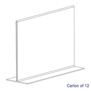 Blueprint A5 Landscape Double Sided Sign Holders Carton of 12 - image 1