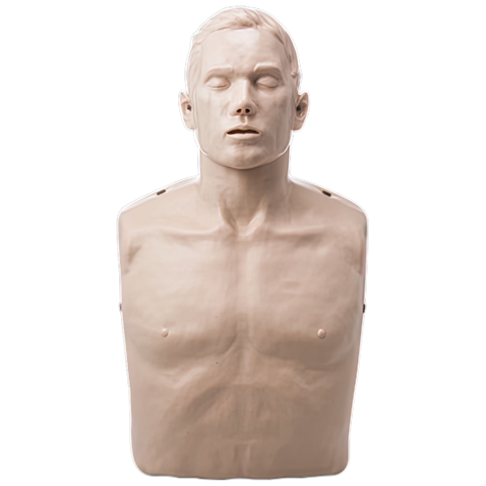 Brayden CPR Manikin Without Lights realistic adult manikin with audible clicker and ventilation feedback