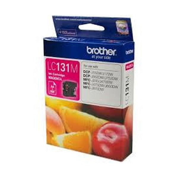 Brother LC131M Original Magenta Ink Cartridge 300 Pages - image 1