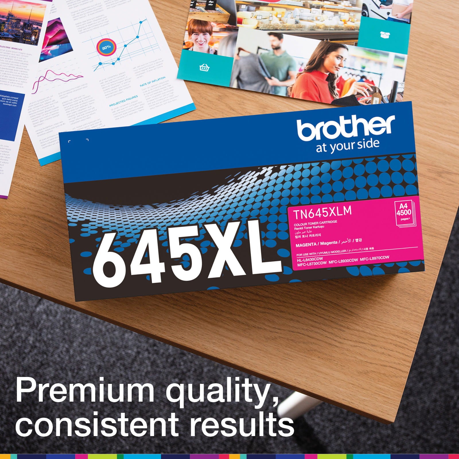 Brother TN-645XLM Genuine Toner Premium Quality Print