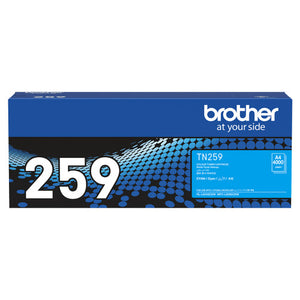 Brother TN259C Super High Yield Cyan Toner Cartridge 4000 Pages - image 1