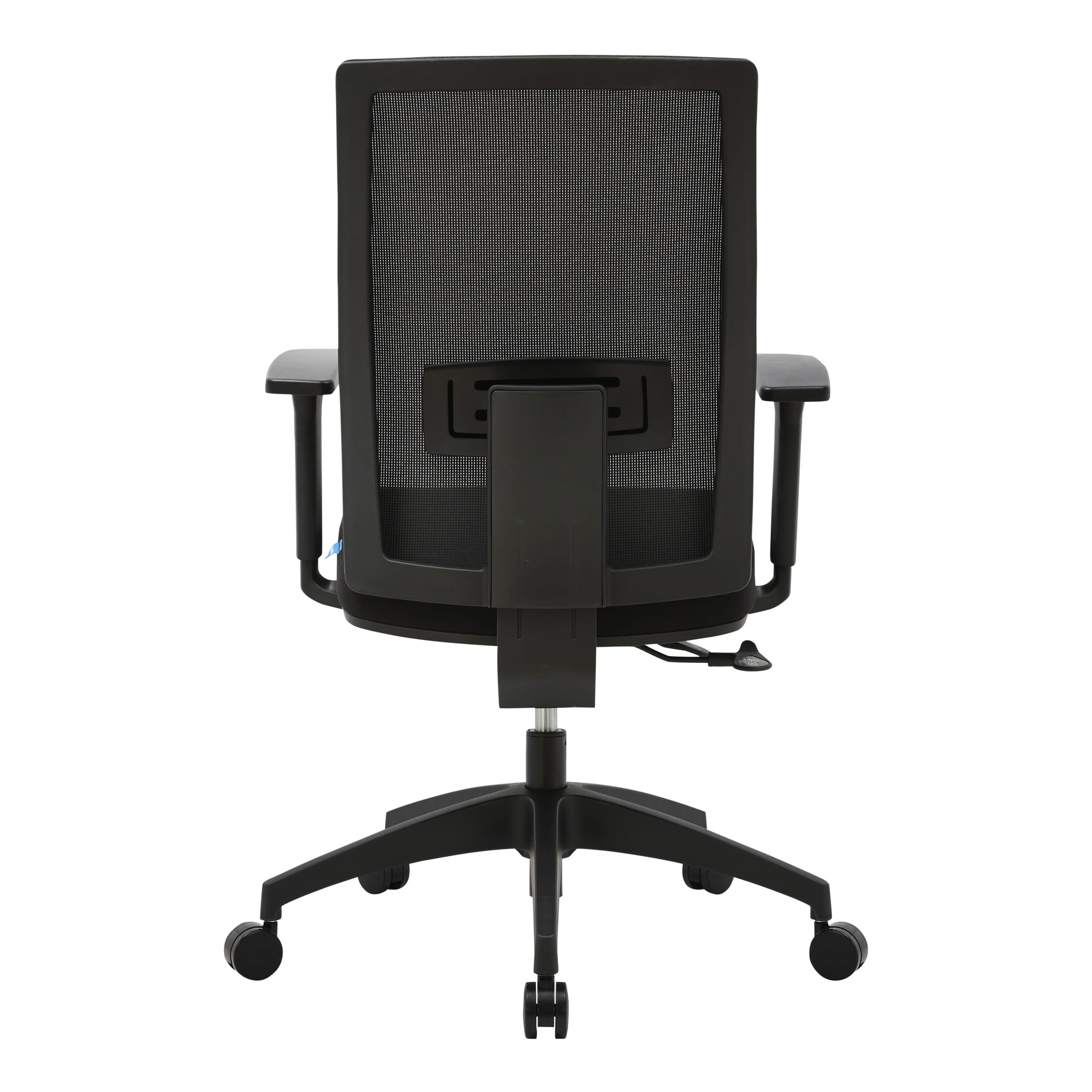 Buro Mantra Mesh Back Office Chair with Arms Black - back view