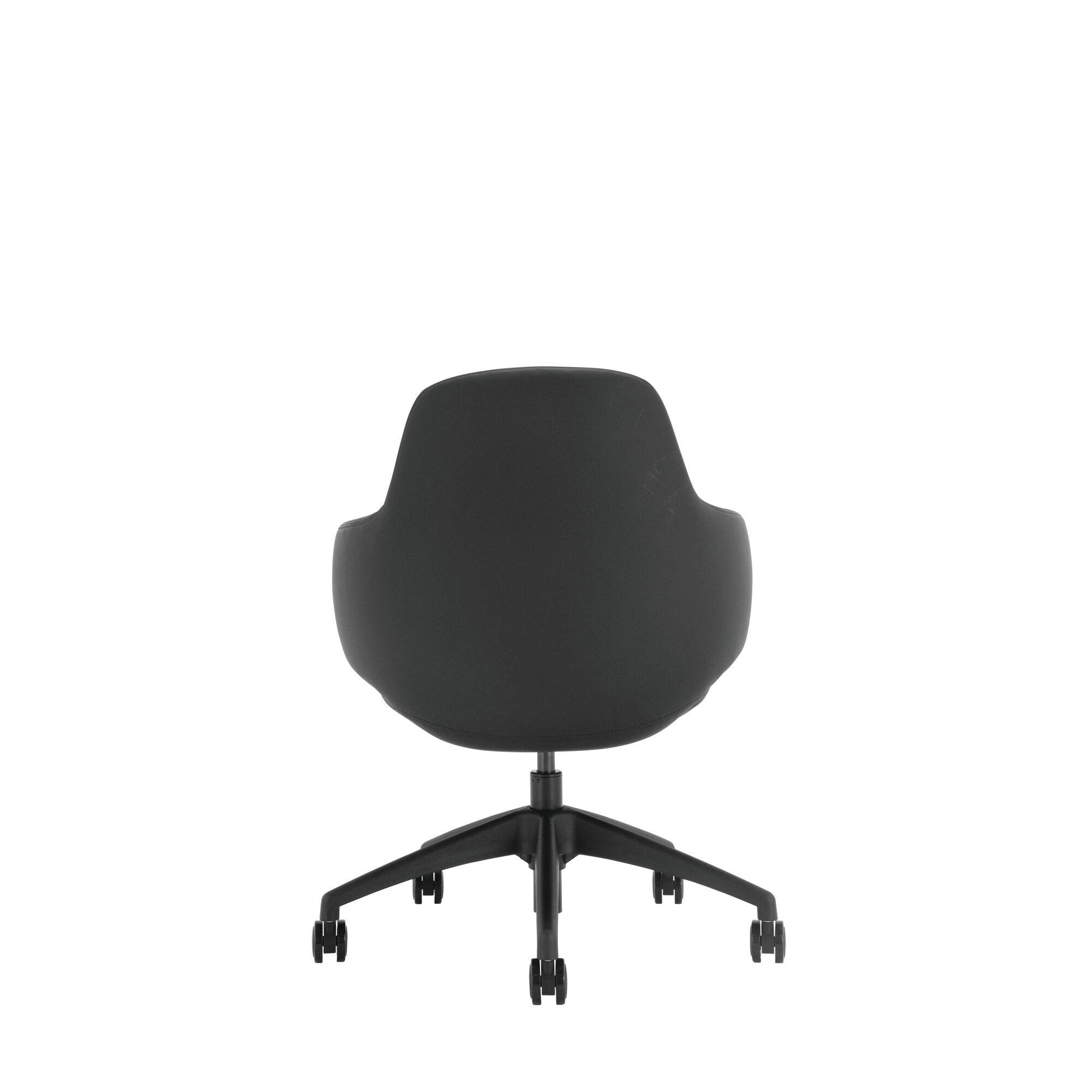 Buro Odyssey Chair Black PU pictured in a workspace scene from the supplier product gallery