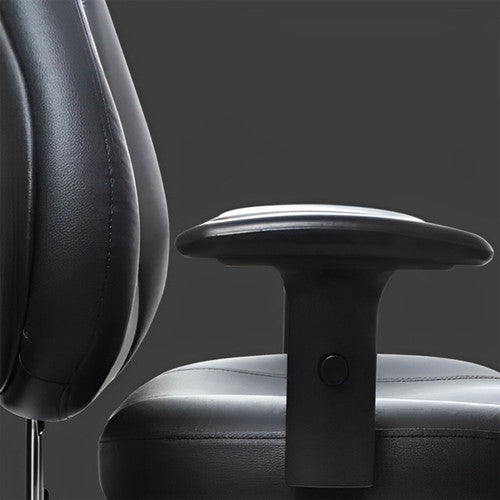 Buro Persona 24/7 leather black chair in a call centre environment