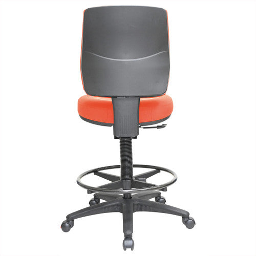 Close-up of Buro Roma chair seat with AFRDI-certified polyurethane moulded foam