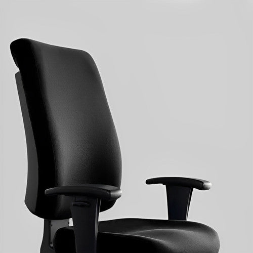 Buro Tidal High Back Chair height and width adjustable arm detail