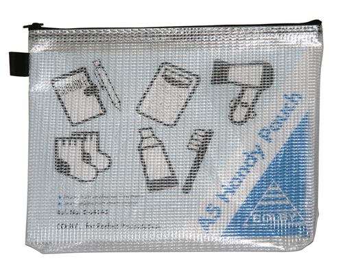 Colby C-641A5 Handy Pouch A5 PVC Zippered Black