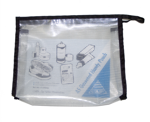 Colby 644A5 Gusseted Handy Pouch A5 Black