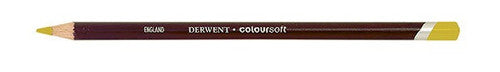 Derwent Coloursoft Pencil Lemon Yellow Box of 6