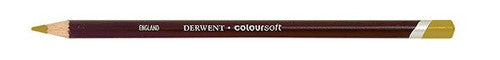 Derwent Coloursoft Pencil Deep Cadmium Box of 6