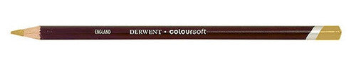 Derwent Coloursoft Pencil Yellow Ochre Box of 6