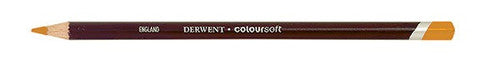 Derwent Coloursoft Pencil Pale Orange Box of 6