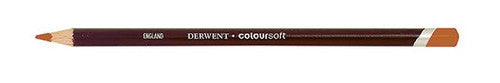 Derwent Coloursoft Pencil Orange Box of 6
