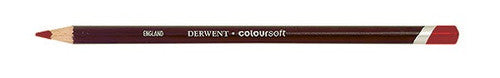 Derwent Coloursoft Pencil Scarlet Box of 6