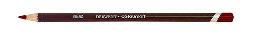 Derwent Coloursoft Pencil Deep Red Box of 6