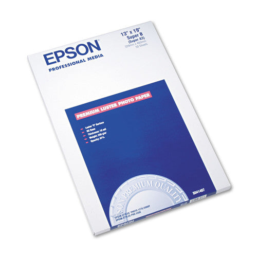 Epson C13S041407 Premium Luster Fine Art Paper A3+ 250gsm Pack 50 Sheets