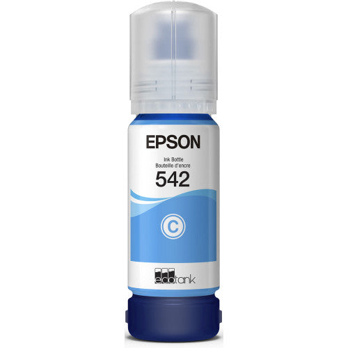 Epson C13T06A292 T542 Durabrite Ecotank Ink Cyan