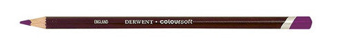 Derwent Coloursoft Pencil Deep Fuchsia Box of 6
