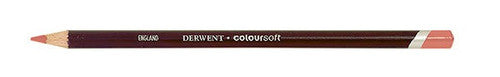 Derwent Coloursoft Pencil Blush Pink Box of 6