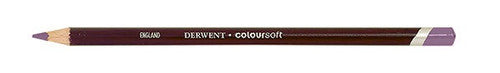Derwent Coloursoft Pencil Bright Lilac Box of 6