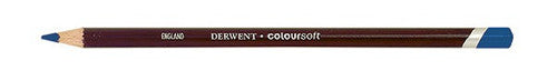 Derwent Coloursoft Pencil Electric Blue Box of 6