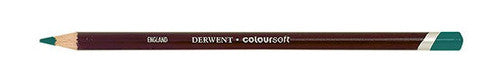 Derwent Coloursoft Pencil Sea Green Box of 6