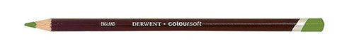 Derwent Coloursoft Pencil Yellow Green Box of 6